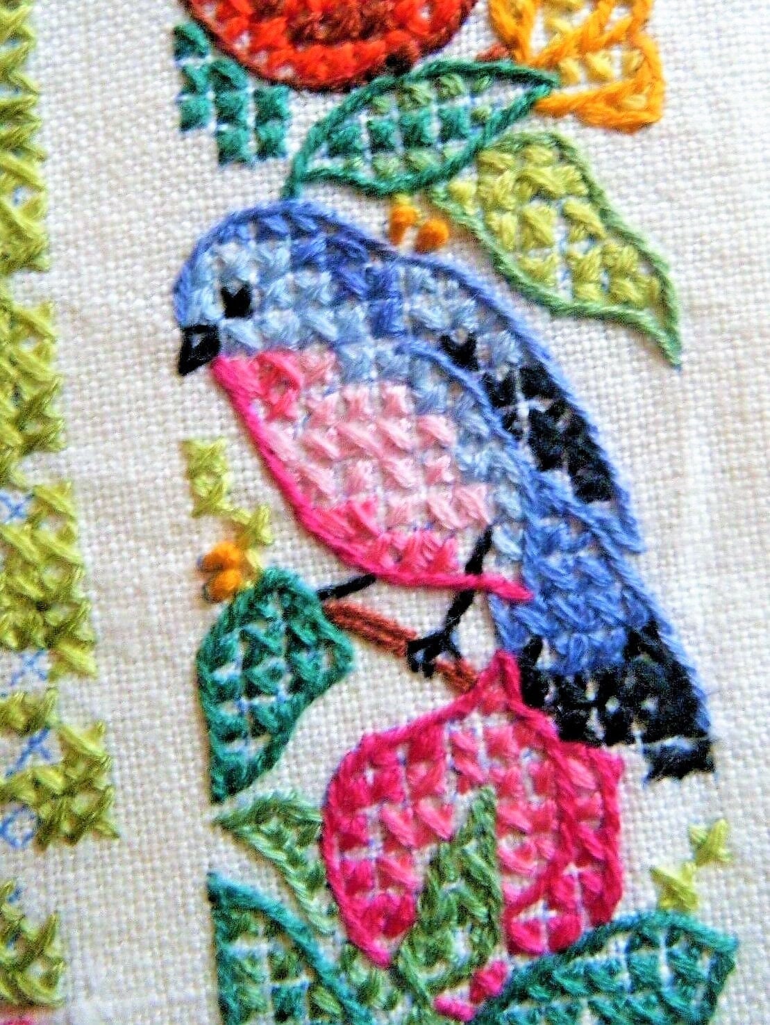 Vintage Cross Stitch Pattern Bless This House Prayer PDF Instant Digital Download Embroidery Needlepoint Home Blessings 12x14