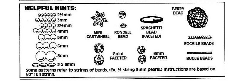 Vintage Beading Patterns Mini Christmas Bead Ornaments 18 Bead-O-Rama Designs PDF Instant Digital Download Mini Small Holiday Tree Trim
