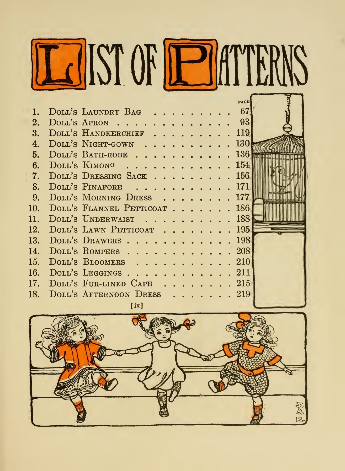 Vintage Sewing Patterns 16" Dolls The Mary Frances Sewing Book c. 1913 Printable PDF Instant Digital Download eBook Patterns and Storybook