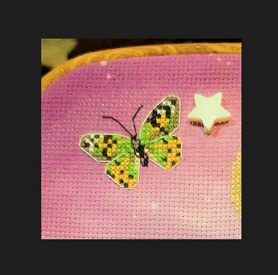 Vintage Cross Stitch Patterns Butterflies Moths Butterfly Motifs PDF Instant Digital Download 60 Embroidery Designs