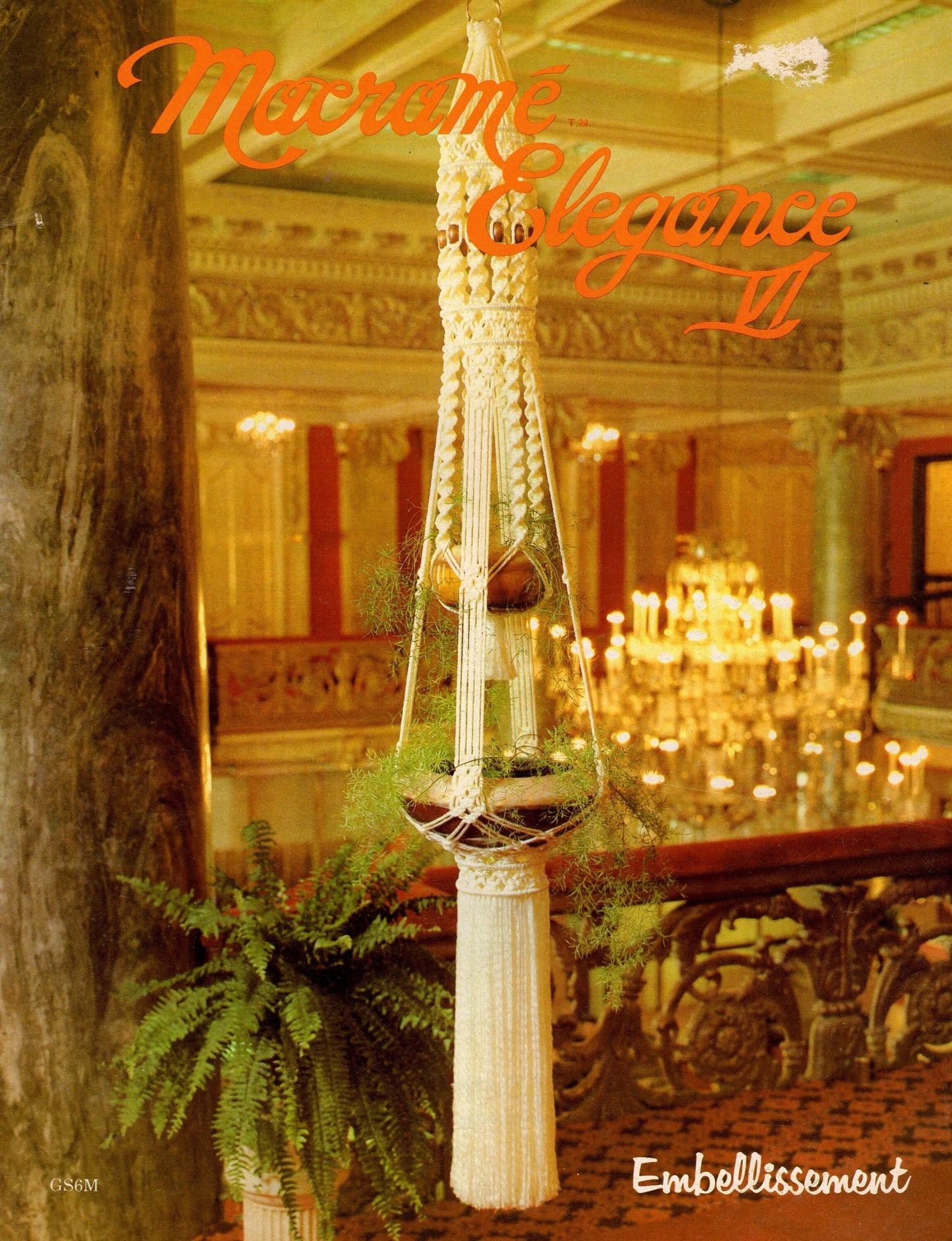 Vintage Macrame Elegance VI Patterns Book PDF Instant Digital Download 13 Projects 1980 ALL Pot Plant Hangers Holders Hangings Knotwork !