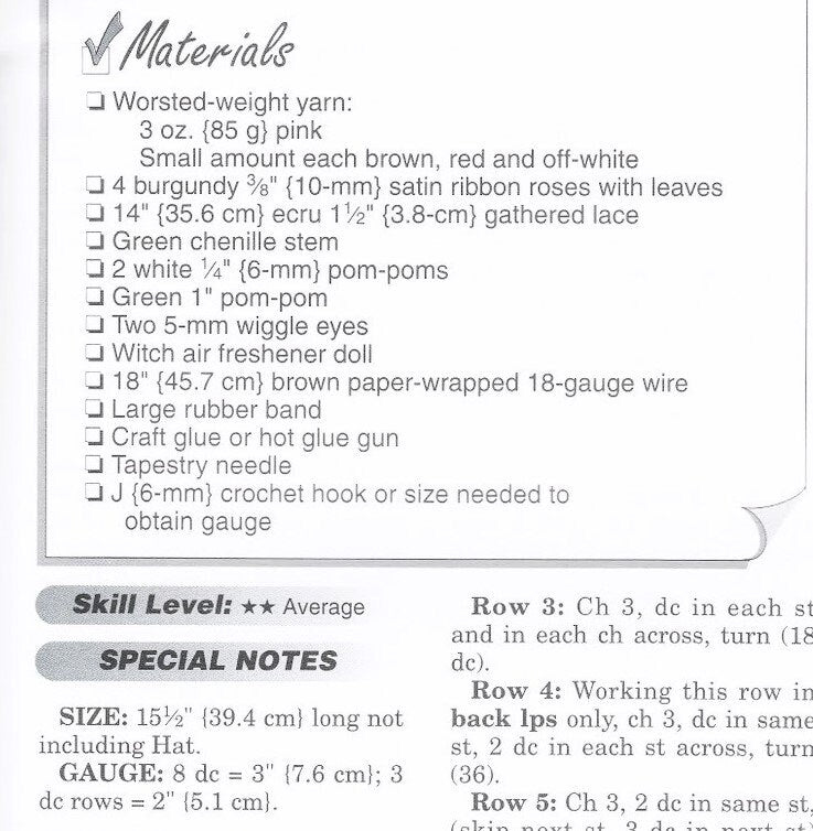 Vintage Crochet Pattern Kitchen Witch Bag Holders Catchers PDF Instant Digital Download 5 Witchy Designs Plastic Bag Organizers 10 Ply