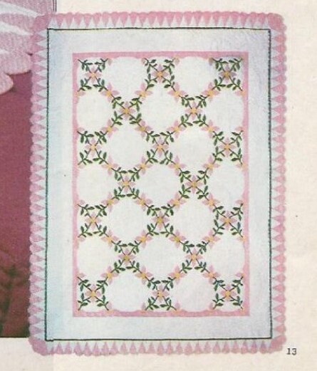 Vintage Crochet Pattern 56" Round Circular Lacy Baby Shawl PDF Instant Digital Download Infant Blanket 3 Ply