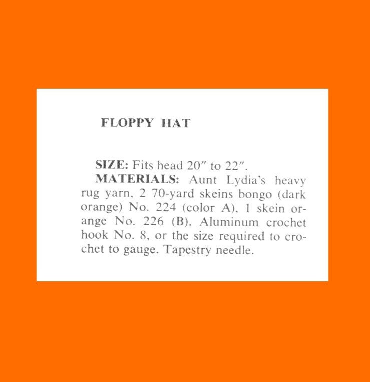 Vintage Crochet Pattern Womens Floppy Summer Bucket Hat Granny Square Chic PDF Instant Digital Download Brimmed Beachy Sun Hat