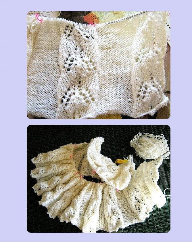 Vintage Knitting Pattern Elegant Maxi Bridal Coat in Lace Stitch Retro Hooded Wedding Gown Heirloom Cape PDF Instant Digital Download 4 Ply