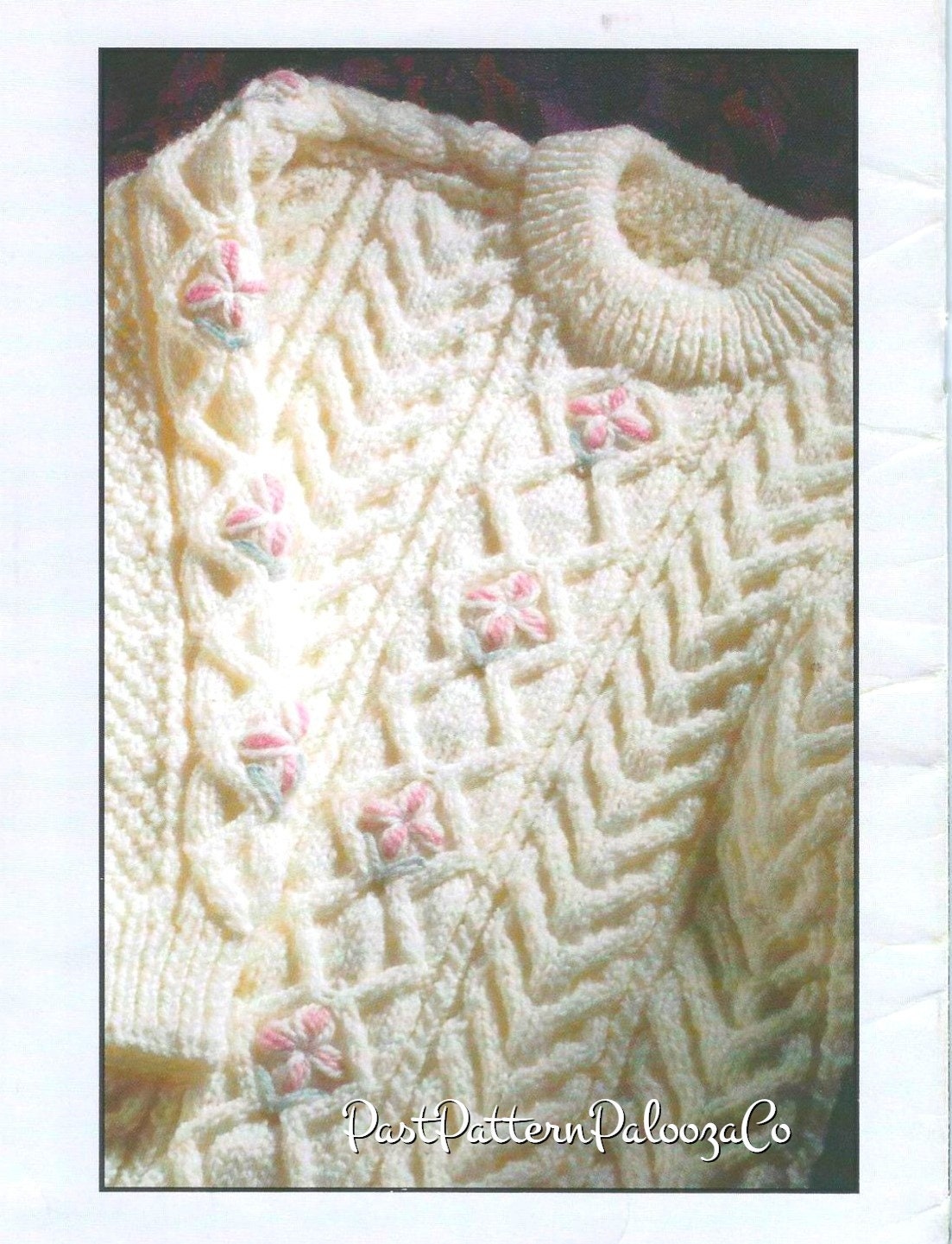 Vintage Sweater Knitting Pattern Womens Textured Diamonds Cables Long Tunic Pullover Jumper PDF Instant Digital Download 12 Ply