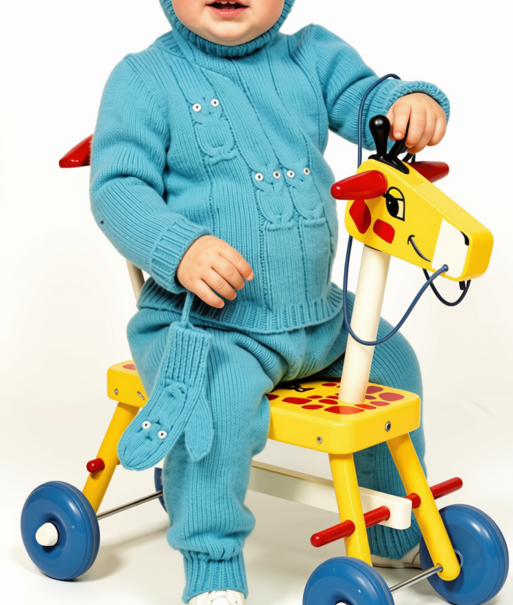Vintage Knitting Pattern Knit Baby Toddler Owl Snowsuit Playsuit Hooded Sweater Top Pants Set PDF Instant Digital Download 1-3 yrs 5 Ply