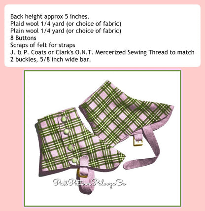 Vintage Sewing Pattern Shoe Spats PDF Instant Digital Download Easy Sew Womens Victorian Shoe Covers Gaiters Cosplay Retro 1940s Design