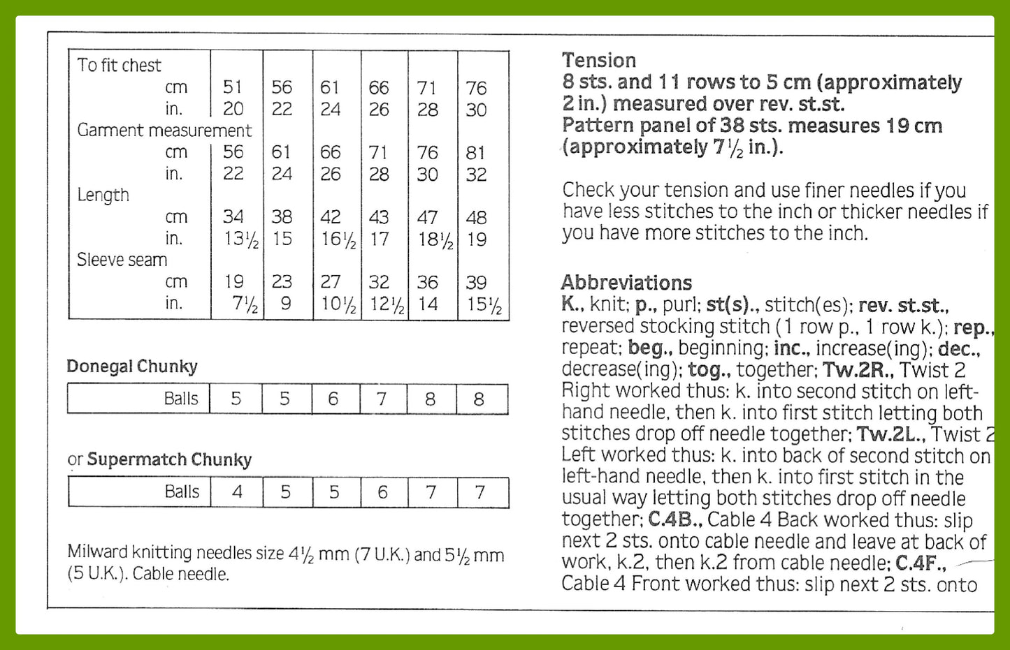 Vintage Knitting Pattern Toddler to Child Fisherman Sweater Chunky Cabled Pullover Jumper PDF Instant Digital Download 12 Ply 18m - 10 yrs