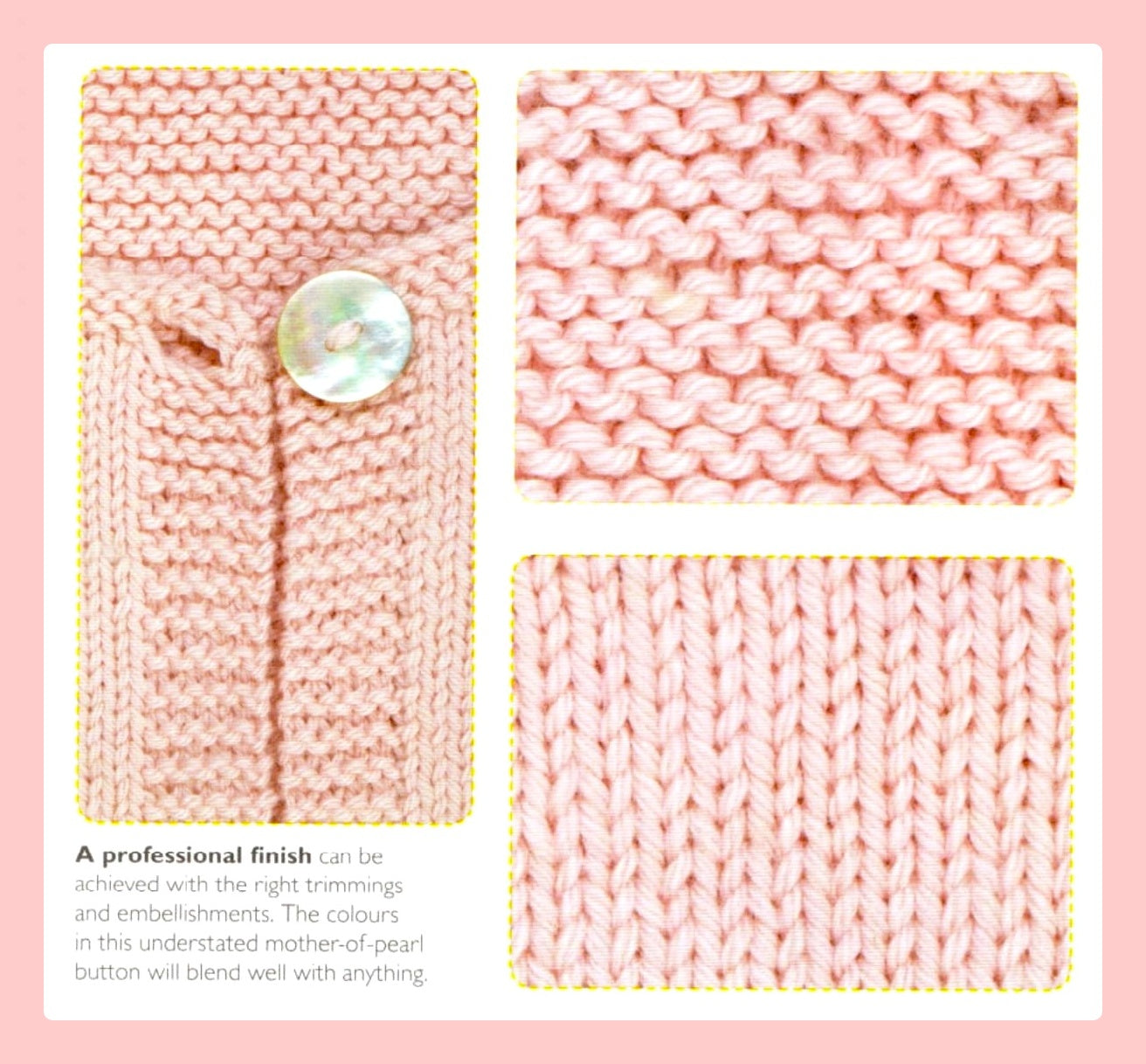 Vintage Knitting Pattern Easy Beginner Newborn Baby Cardigan Sweater PDF Instant Digital Download Garter Stocking Stitch DK