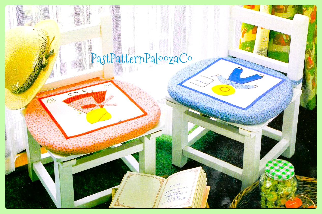 Vintage Sewing Pattern Sunbonnet Sue Overall Sam Kitchen Toaster Cover Tea Cozy Cushions PDF Instant Digital Download