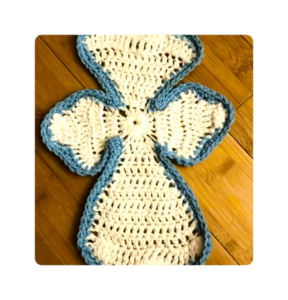 Vintage Crochet Pattern 5" Holy Cross Bookmarks In 3 Designs PDF Instant Digital Download Religious Easter Cotton Thread