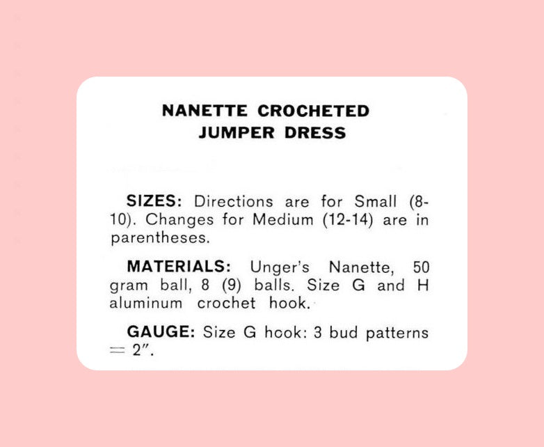 Vintage Crochet Pattern Lacy Pinafore Jumper Tank Dress PDF Instant Digital Download Retro Boho 70s