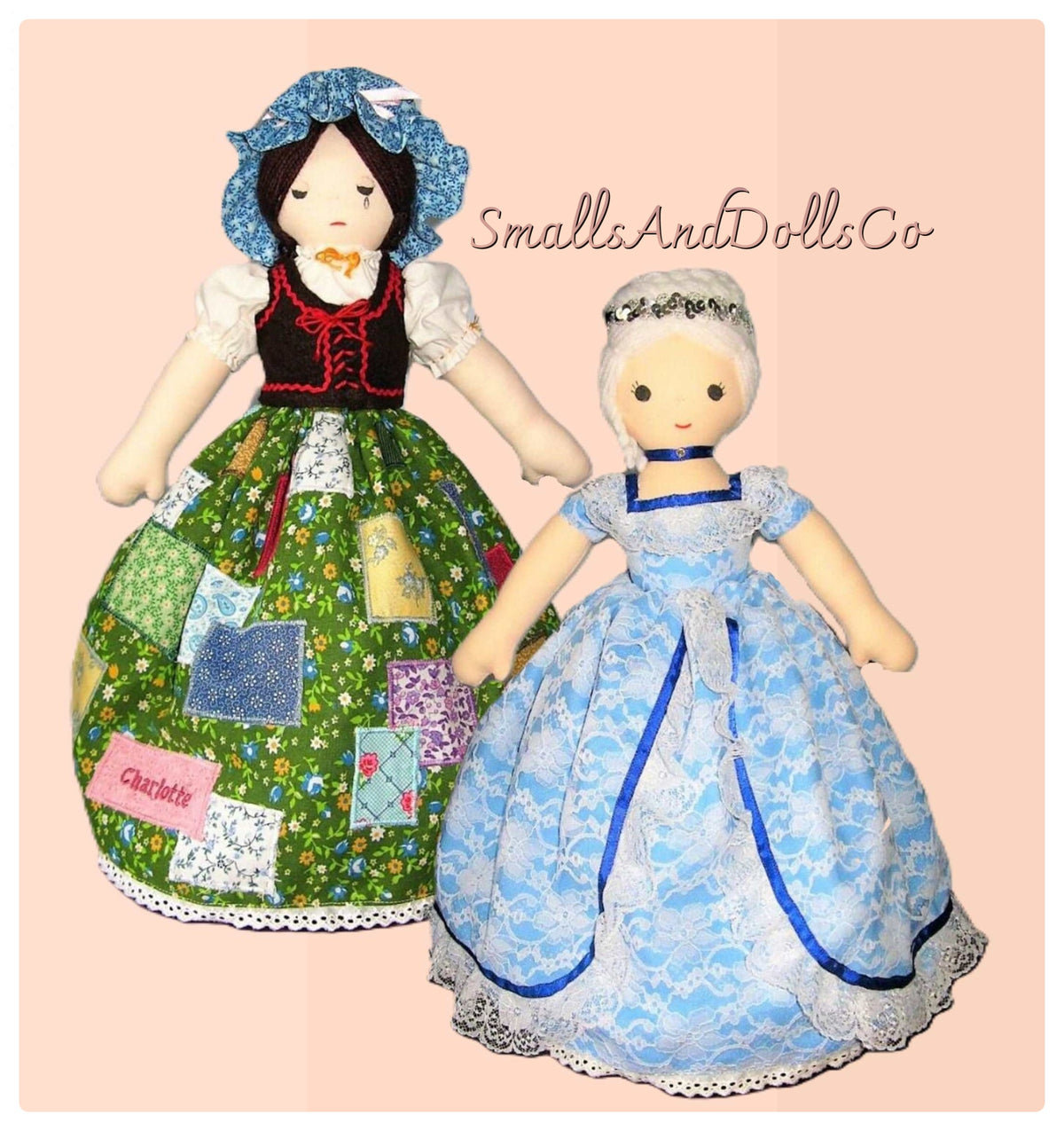 Vintage Sewing Pattern 18" Fabric Cinderella Topsy Turvy Doll 1975 PDF Instant Digital Download Retro Toy Fairytale Dolly Rags to Riches