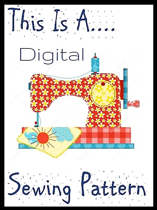 Vintage Sewing Pattern Womens Patchwork Wrap Around Maxi Skirt Quick Easy PDF Instant Digital Download Retro 70s Crazy Patch Boho Hippie