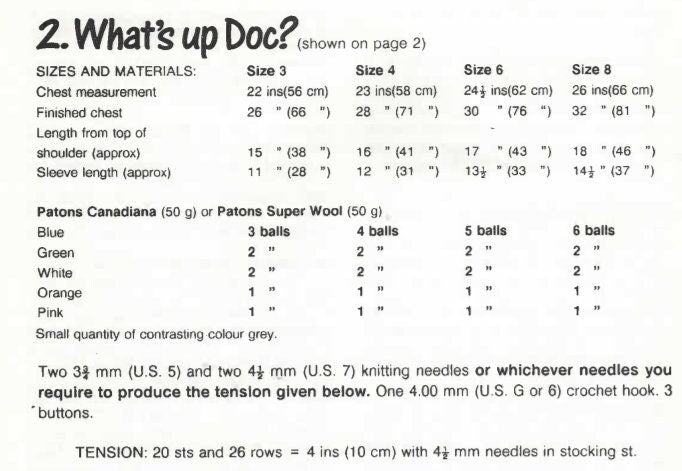 Vintage Knitting Pattern Childs Pullover Bunny Rabbit Carrots Sweater PDF Instant Digital Download Animal Motif Jumper 3-8 yrs 10 Ply