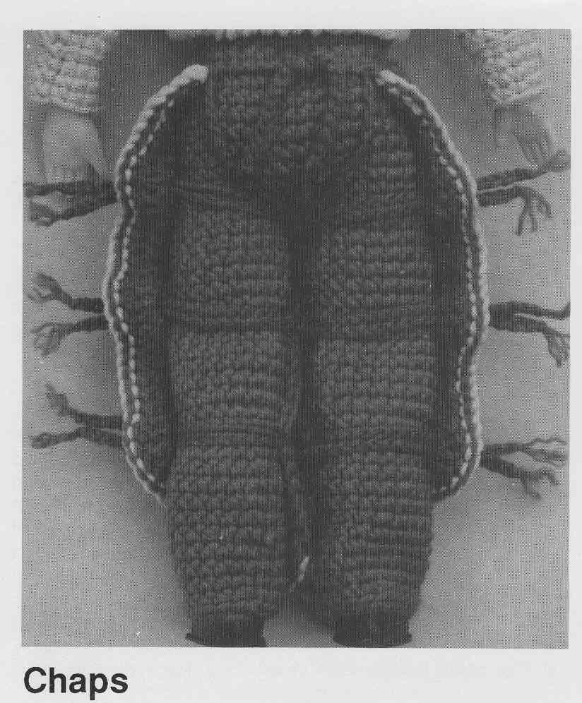 Vintage Crochet Patterns Cowboy & Cowgirl Outfits for 15" 16" Dolls PDF Instant Digital Download Western Dress Chaps Hats