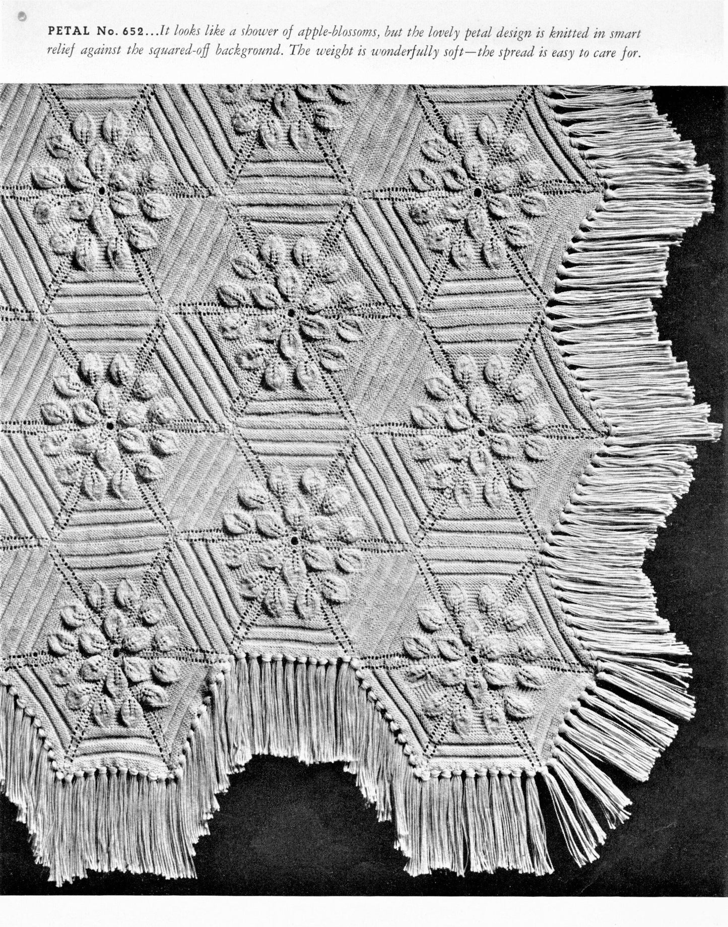 Vintage Bedspread Patterns 12 to Crochet and 2 to Knit in Cotton Thread c. 1938 PDF Instant Digital Download Heirloom Heirloom Bed Spreads