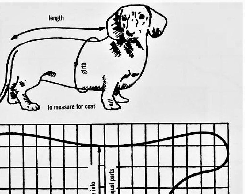 Vintage Sewing Pattern Quilted Patchwork Dog Coat PDF Instant Digital Download Scrap Fabric Prints Quick Easy Puppy Gift