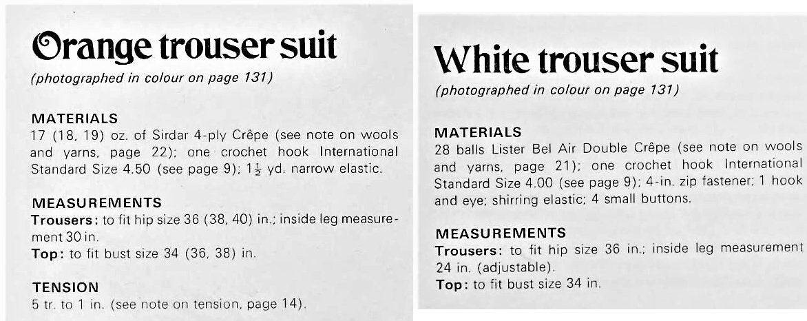 Vintage Crochet Pattern Womens Trouser Beach Suit Set Midi Top Beachwear PDF Instant Digital Download 70s Boho Hippie Bohemian 4 Ply 8 Ply