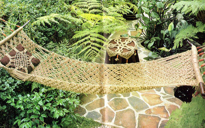 Vintage Macrame A La Mode Beginner To Pro Patterns Book PDF Instant Digital Download 14 Fun Funky Projects Bowls Hangers Hammock And More