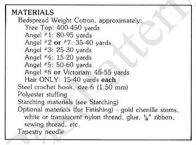 Vintage Crochet Patterns Cotton Thread 9 Lace Victorian Christmas Angel Ornaments Centerpieces Tree Topper PDF Instant Digital Download