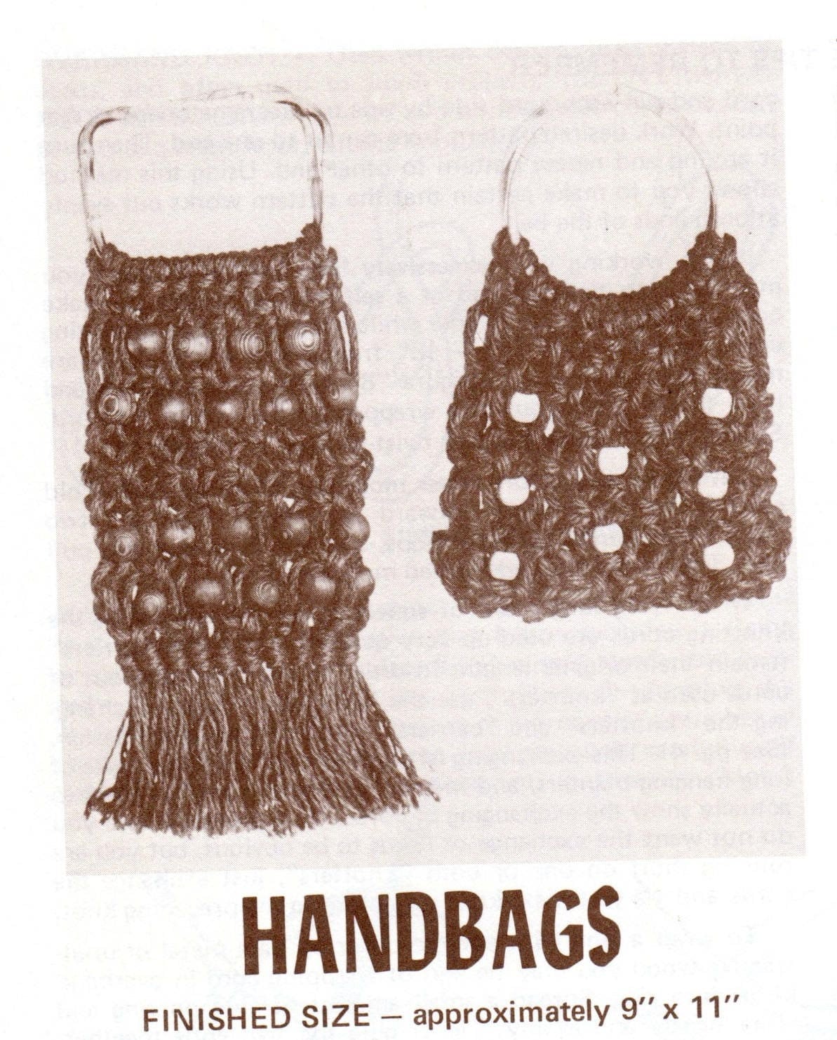 Vintage Macrame Pattern If You Can Tie A Shoestring You Can Do Macrame PDF Instant Digital Download Beginners Easy Projects Owls Jewelry