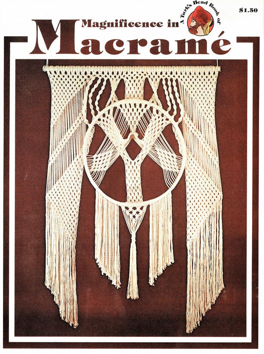 Macrame Patterns Book PDF Magnificence In Macrame Turks Head Inc Instant Digital Download Pot Plant Holders Wall Hangings Hammock 1970s