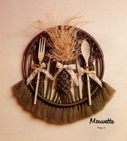 Vintage Macrame Elegance VI Patterns Book PDF Instant Digital Download 13 Projects 1980 ALL Pot Plant Hangers Holders Hangings Knotwork !