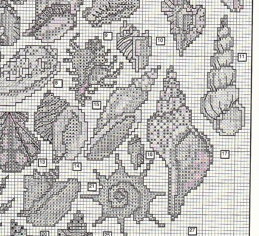 Vintage Cross Stitch Patterns Mini Sea Shells Motifs PDF Instant Digital Download Embroidery Conch Scallop Snail 60 Seashells 1-3" A1