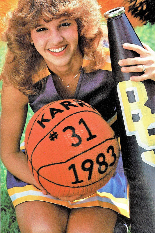 Vintage Crochet Pattern Basketball Sports Ball PDF Instant Digital Download BasketBall Amigurumi Soft Pillow or Toy 4 Ply