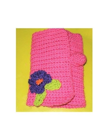 Vintage Crochet Pattern Crochet Hook Case Organizer PDF Instant Digital Download Hooks Needles Notions Folding Holder with Pocket