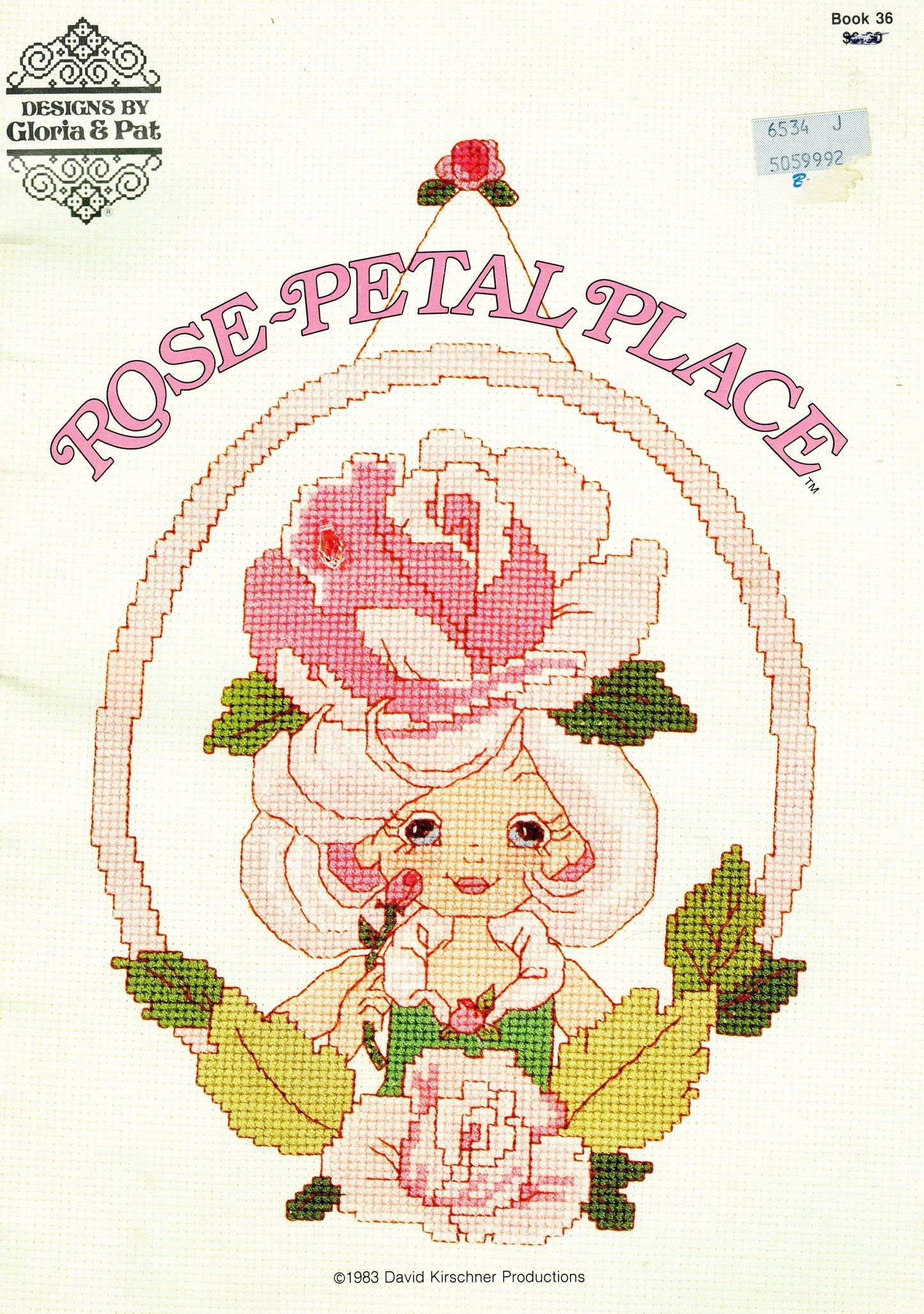 Vintage Rose Petal Place Counted Cross Stitch Patterns PDF Collection 18 Designs by Gloria & Pat Instant Download 1984