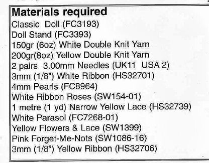 Vintage Knitting Pattern Knit Ruffled Tiered Victorian Fancy Period Dress Outfit for 15 Inch Dolls Instant Digital Download DK 8 Ply