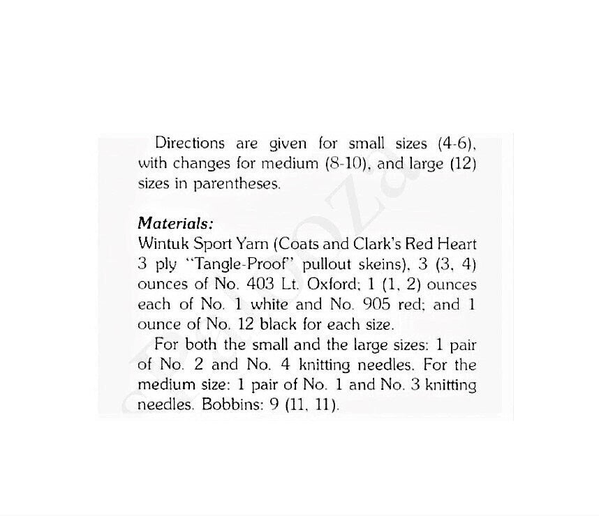 Vintage Knitting Pattern Boys Classic Knit Argyle Plaid Sweater Vest PDF Instant Digital Download 4-12 Years 5 Ply