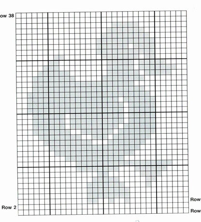 Vintage Filet Crochet Pattern Dancing Ducks Baby Blanket Afghan PDF Instant Digital Download Cot Pram Cover Lap Blanket 8 Ply 36x44