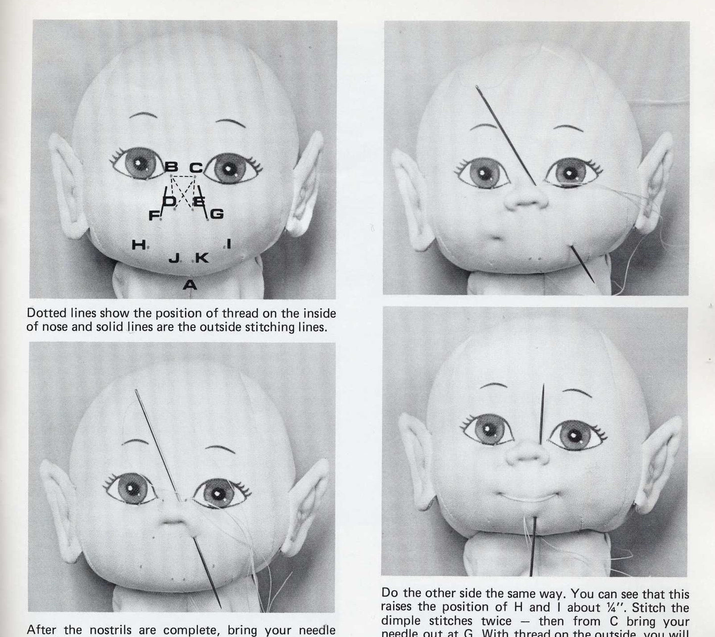 Vintage Sewing Pattern 18" Elf Gnome Pixie Boy Soft Sculpture Dolls & Outfits PDF Instant Digital Download Soft Toys Full Size Patterns