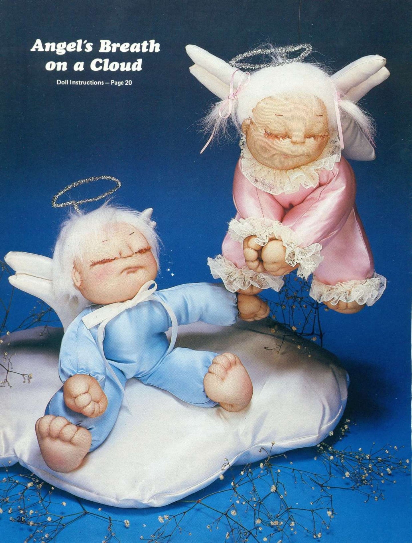 Vintage Sewing Patterns Soft Sculpture Toy Dolls Clowns Animals with Outfits PDF Instant Digital Download Cute Sculptured Dolls