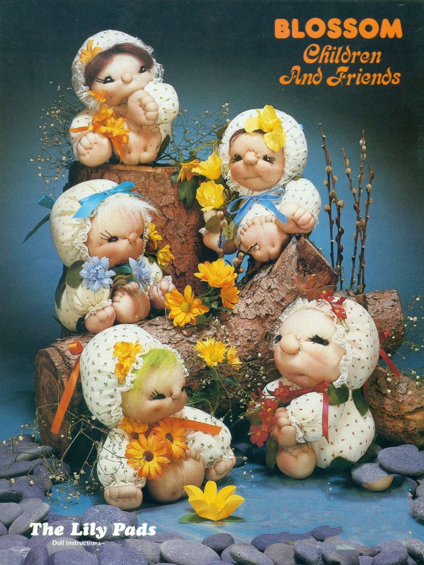 Vintage Sewing Patterns Soft Sculpture Toy Dolls Clowns Animals with Outfits PDF Instant Digital Download Cute Sculptured Dolls