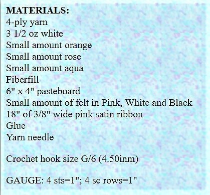 Vintage Crochet Pattern Mother Goose with Bonnet Soft Toy Doll PDF Instant Digital Download Plush Easter Goose Bird Amigurumi 4 Ply