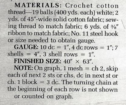 Vintage Filet Crochet Pattern Baby Bear Blocks and Bows Blanket Afghan PDF Instant Digital Download Teddy Bears Motif Cotton Thread