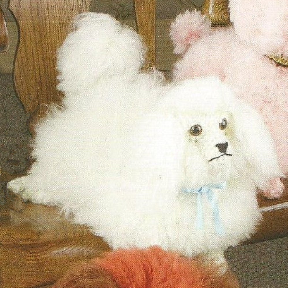 Vintage Crochet Pattern 8" Pekingese Dog PDF Instant Digital Download Purebred Puppy Amigurumi Plush Stuffed Soft Toy 10 Ply