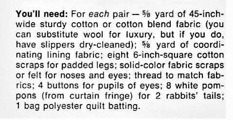Vintage Sewing Pattern Childs Animal Slippers Puffy Quilted Foot Cozies PDF Instant Digital Download Sewn Plush Foot Covers Kids to Adults
