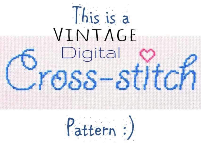 Vintage Cross Stitch Pattern 5" Plaid Patchwork Christmas Ornaments PDF Instant Digital Download 8 Cute Country Holiday Motifs