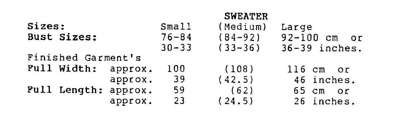 Vintage Knitting Pattern Womens Sweater Knit Seed Stitch Cabled Pullover PDF Instant Digital Download Long Sleeved Jumper 10 Ply Cotton