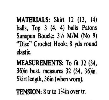 Vintage Crochet Pattern Boho Lace Halter Cami Crop Midriff Top & Long Maxi Skirt Patio Set Outfit PDF Instant Digital Download 5 Ply
