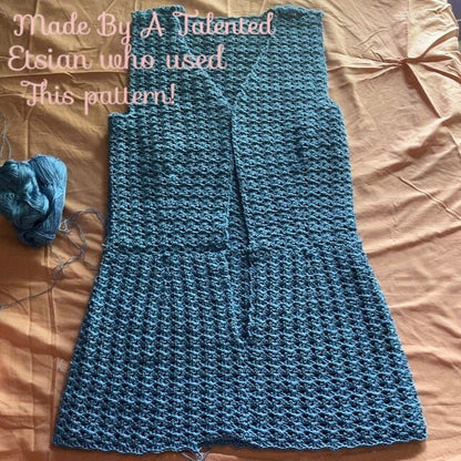 Vintage Crochet Pattern Womens Lacy 70s Beach Romper Short Playsuit Summer Jumpsuit PDF Instant Digital Download Bohemian Boho Hippie Chic