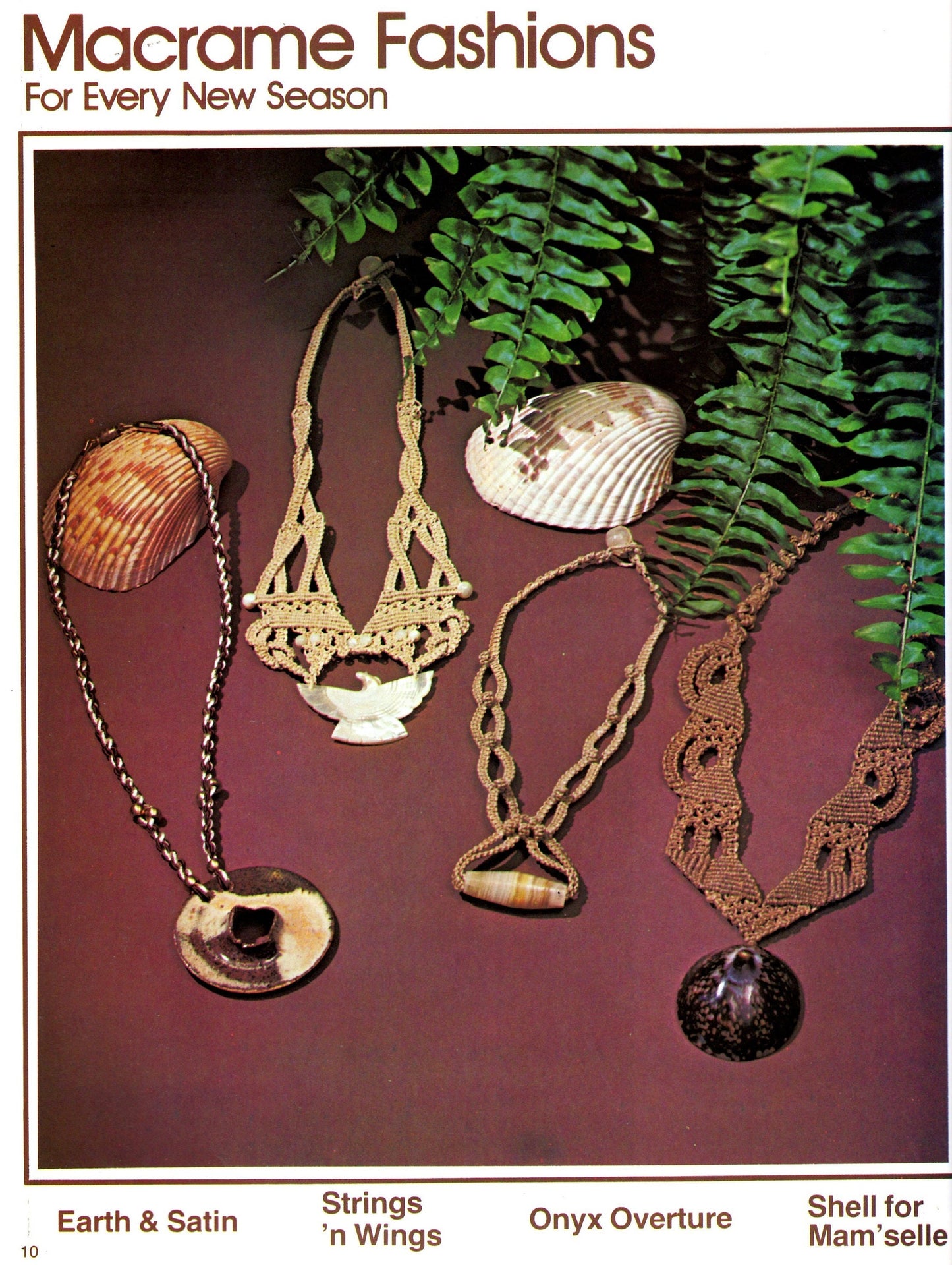 Vintage Macrame For All Seasons Vol III Pattern Book PDF Instant Digital Download 55 Retro Projects 70s Boho Hangings Pot Holders Belts