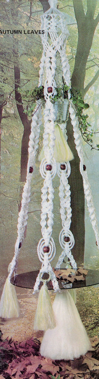 Vintage Macrame Pattern Macrame Premiere Vol 1 Classics PDF Instant Digital Download Star Designs Hanging Tables Bird Cage Retro Knotwork
