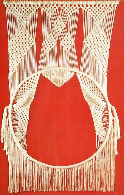 Macrame Patterns Book PDF Magnificence In Macrame Turks Head Inc Instant Digital Download Pot Plant Holders Wall Hangings Hammock 1970s